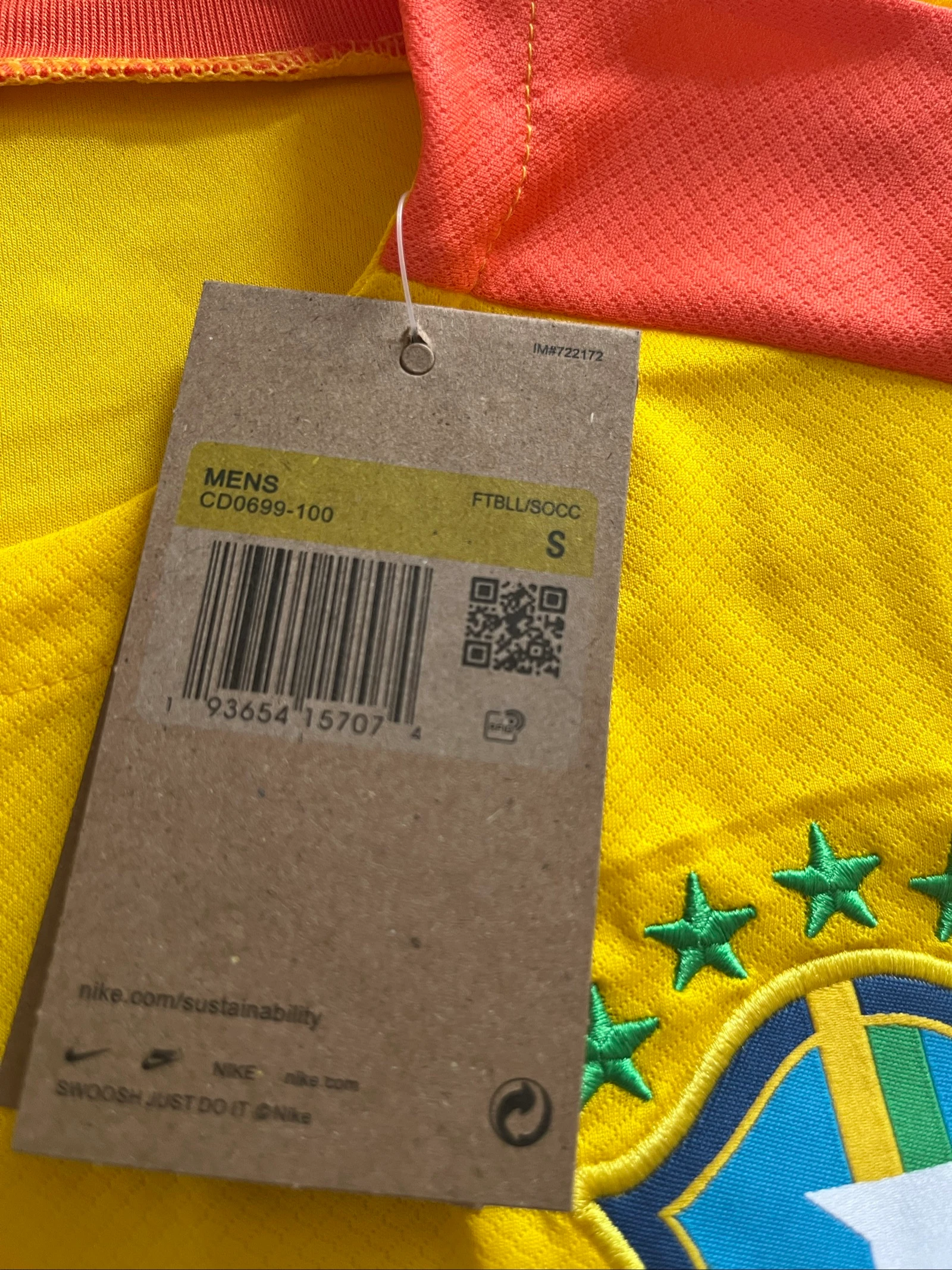 Conjunto Brasil training P – photo 3